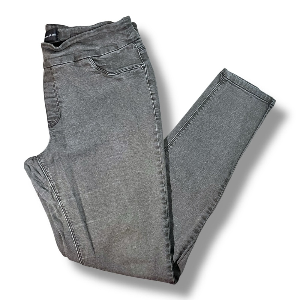 REITMANS women’s gray pull-up jeggings size 15